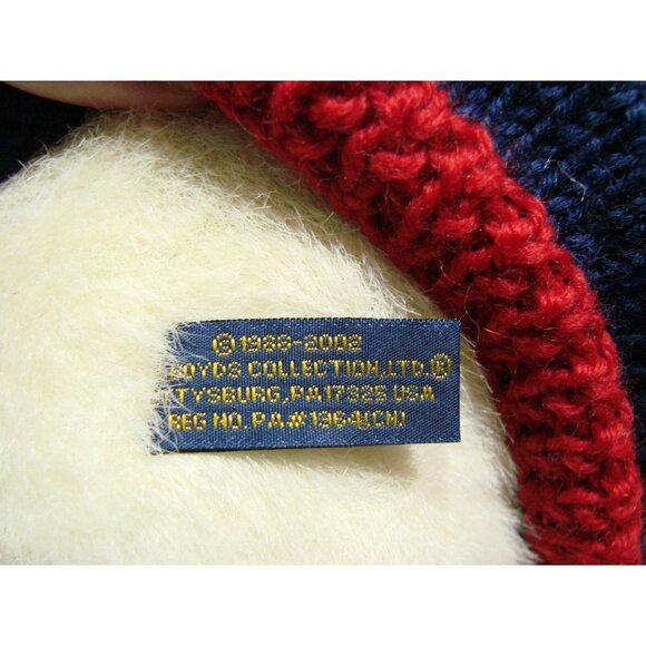 Vintage 2002 Boyds Bears Commemorative Edition Patriotic Dress Plush Jointed 18" - Picture 12 of 12